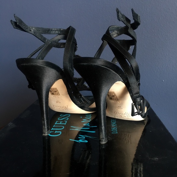 GUESS Marciano Black Sandal - Picture 3 of 4